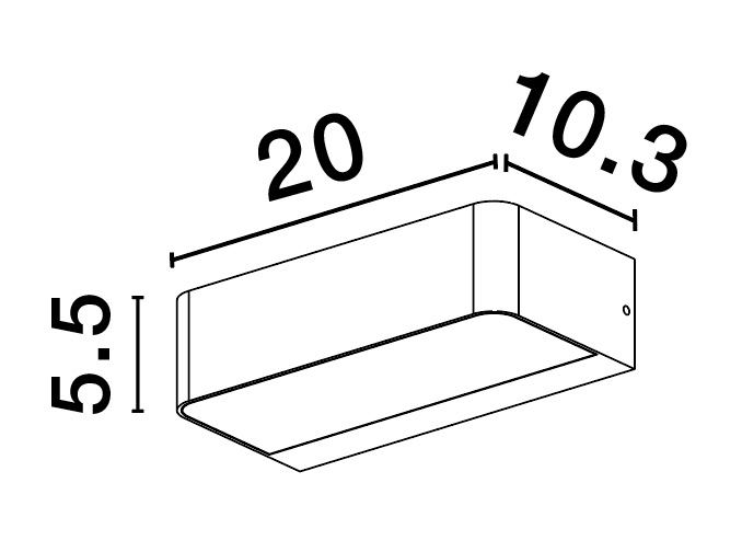 Outdoor wall light Videno 4