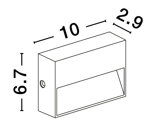Outdoor wall light Vision 4