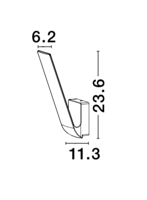 Outdoor wall light Vitoria 3