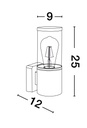 Outdoor wall light Zosia 6