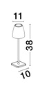 Outdoor table light Colt - 2 2