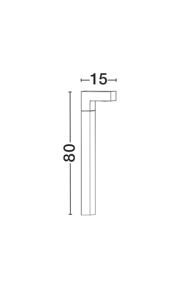 Outdoor floor light Apollo 3
