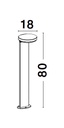Outdoor floor light Enzi 5