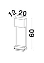 Outdoor floor light Grante - 2 5