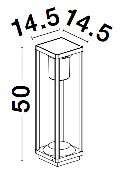 Outdoor floor light Loveto 5