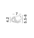Outdoor floor light Mini 3
