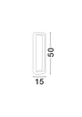 Outdoor floor light Ned 3