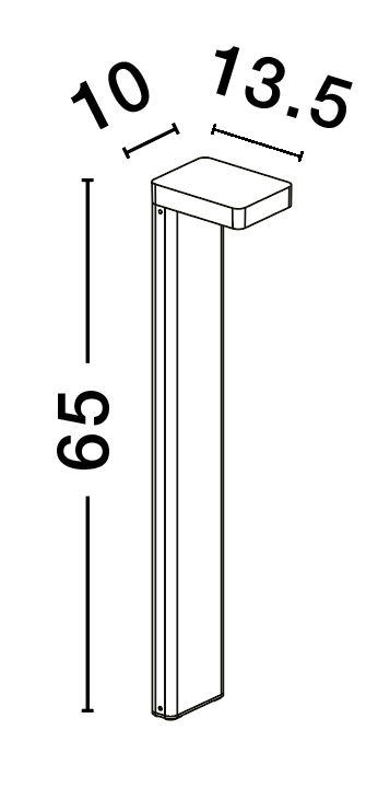 Outdoor floor light Poet - 1 7