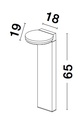 Outdoor floor light Posen 5