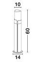 Outdoor floor light Pyro 5
