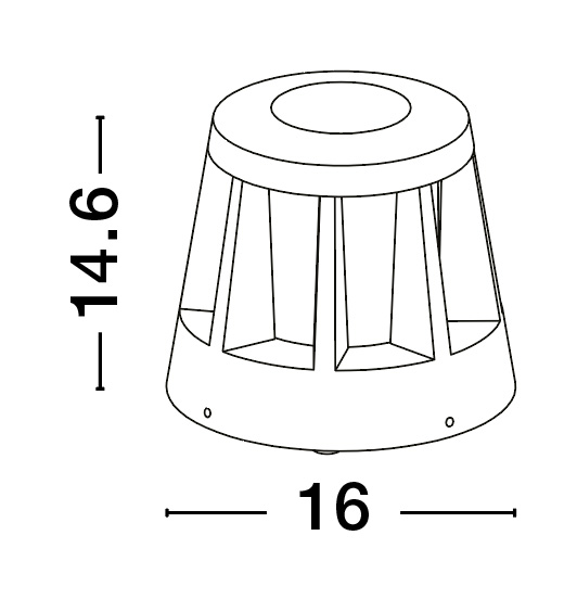 Outdoor floor light Stark 5