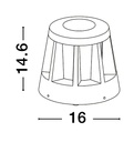 Outdoor floor light Stark 5