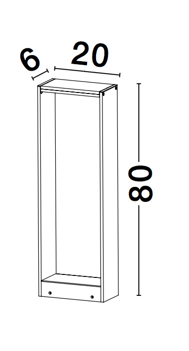 Outdoor floor light Volvel 6