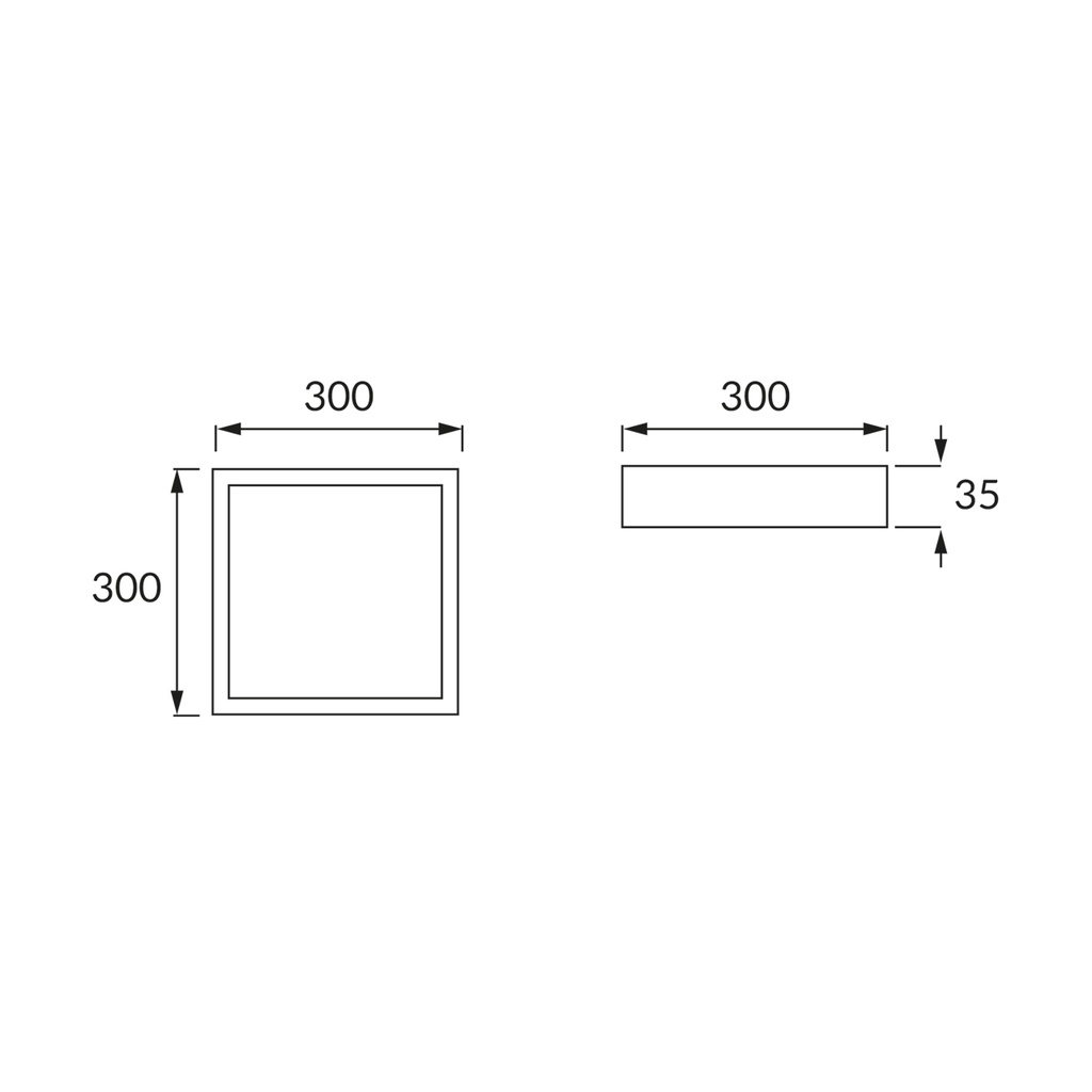 Ceiling light MARTIN LED D MATCHR 24W NW 2