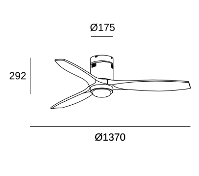 Fan Stem - 1