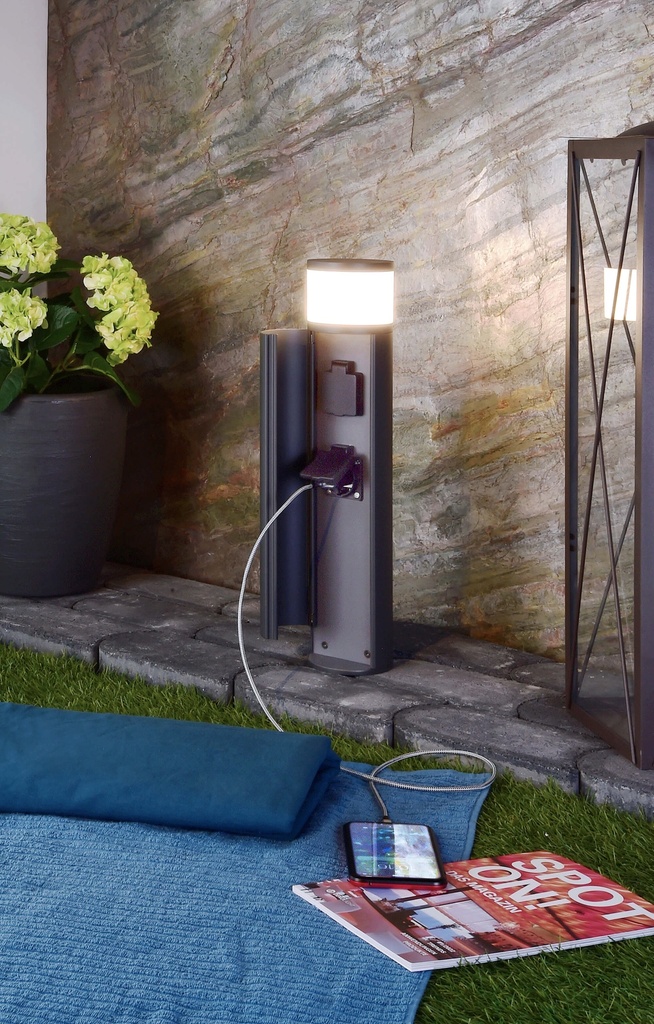 LED garden light and socket tower Arawan