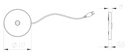 USB-A charger for table light Canis