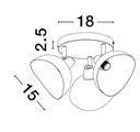 Ceiling light Geti