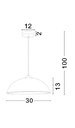 Pendant light Vinca