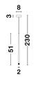 Pendant light Giono