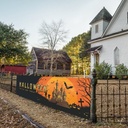 Banner - Haunted house - 300 x 90 cm