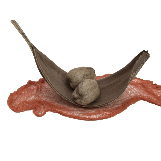 Fabric - orange - 500 x 76 cm