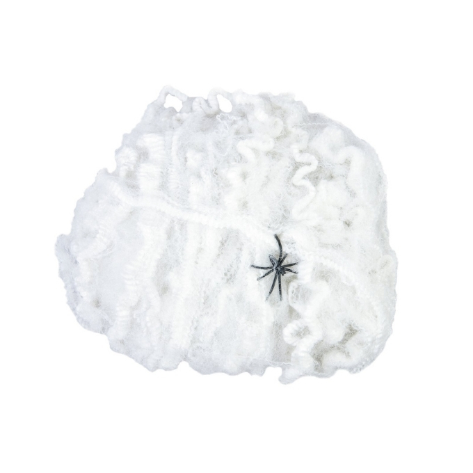 Spider web - white - 30 x 18 cm
