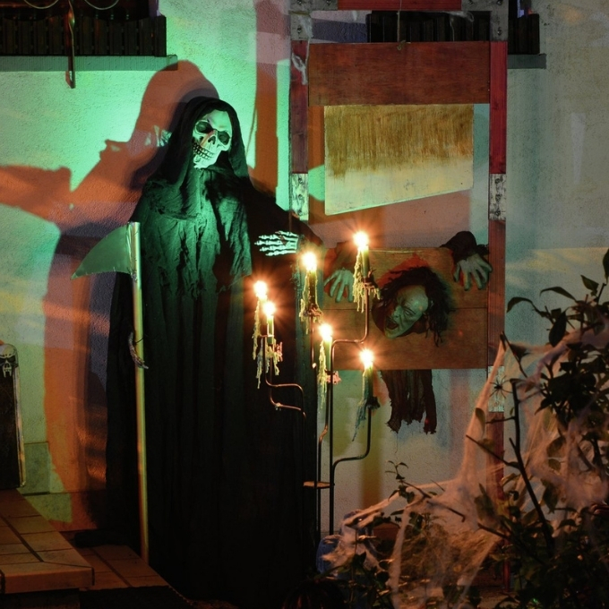 Spider web - white - 30 x 18 cm