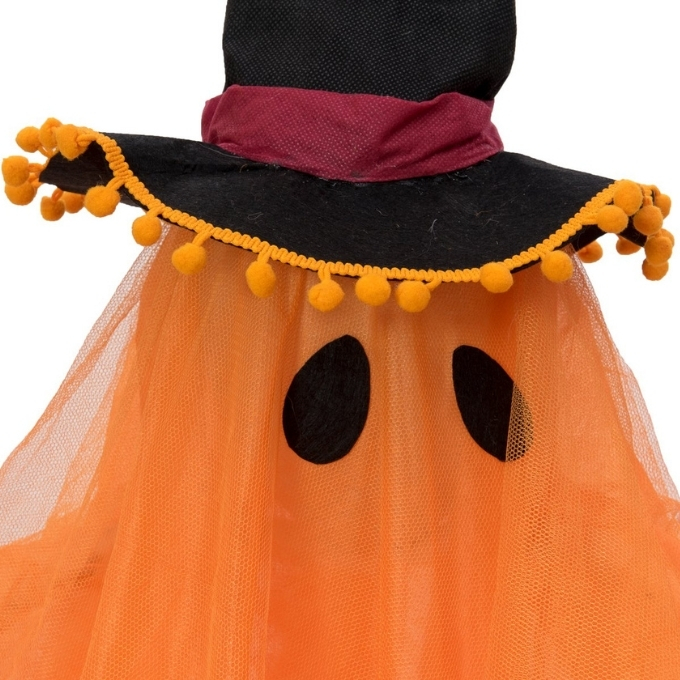 Ghost with witch hat - 150 cm
