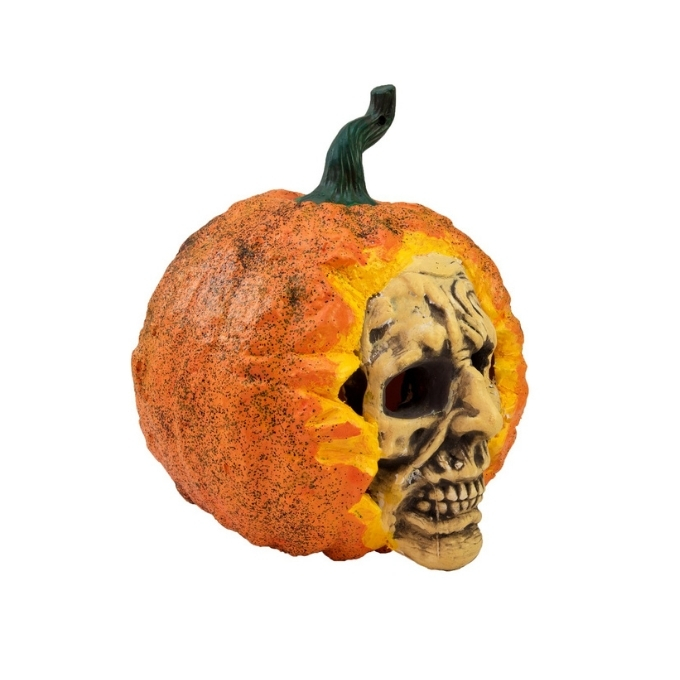 Skull pumpkin - 27 x 25 x 26 cm