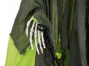 Skeleton with green cape - animated - 40 x 80 x 175 cm