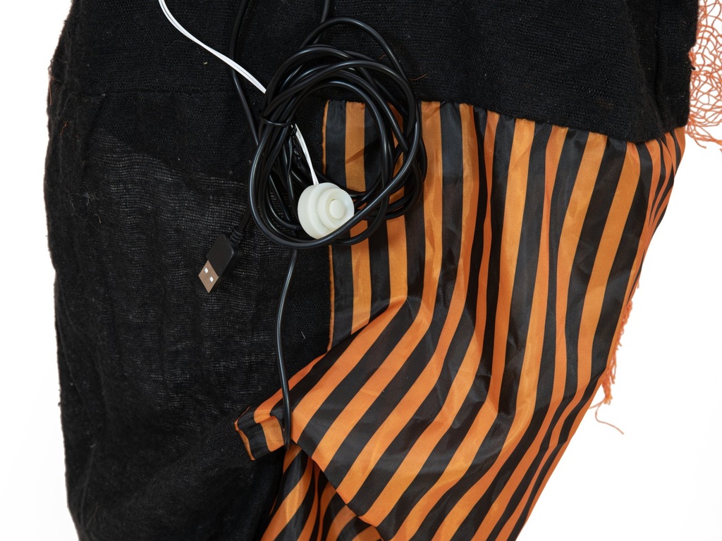 Clown with balloon - animated - 40 x 80 x 170 cm