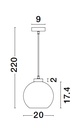 Pendant light Palmer