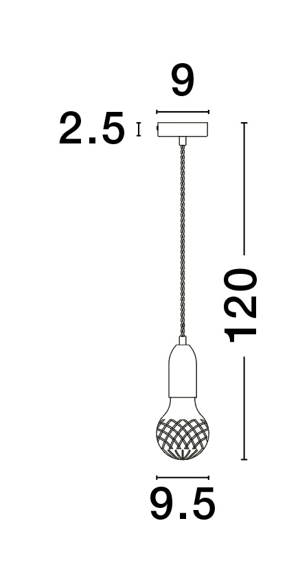 Pendant light Veda