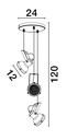 Pendant light Ruvi