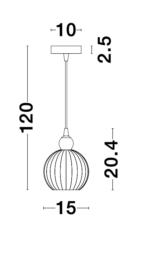 Pendant light Odell