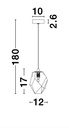 Pendant light Ice