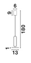 Pendant light Gea
