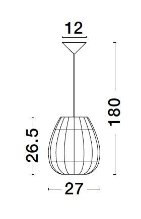 Pendant light Marlo