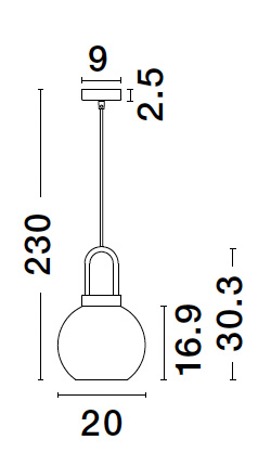 Pendant light Irvine