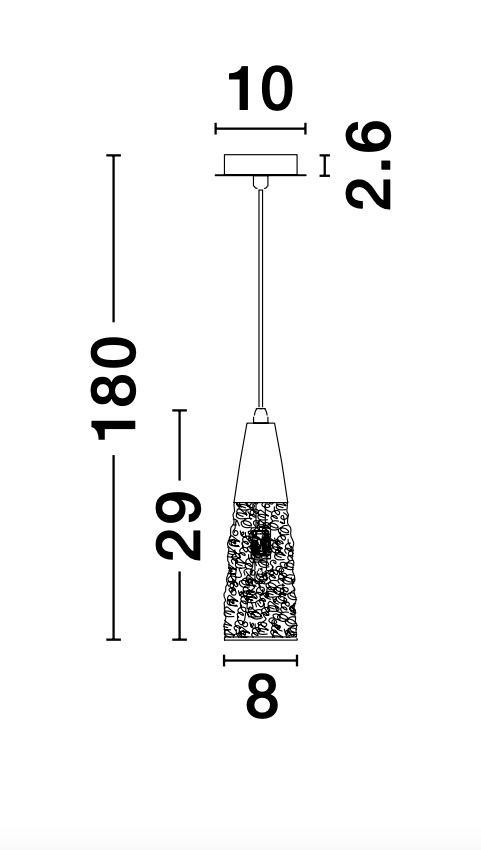 Pendant light Kovac