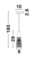 Pendant light Kovac