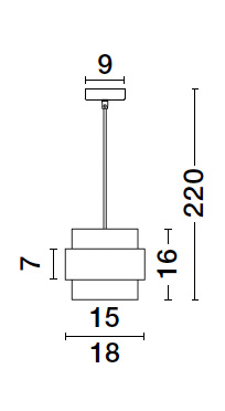 Pendant light Sianna