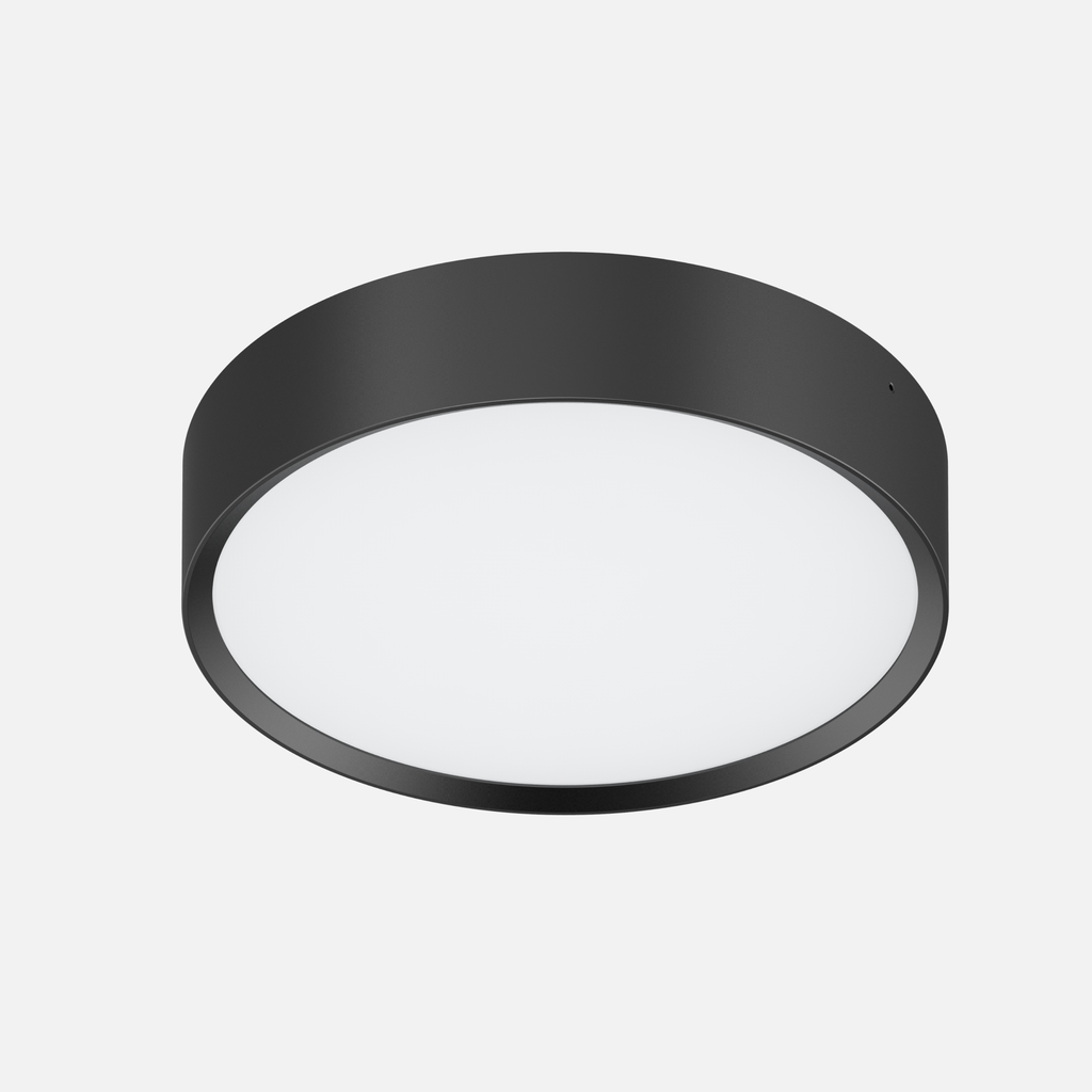 LED ceiling luminaire Palus black