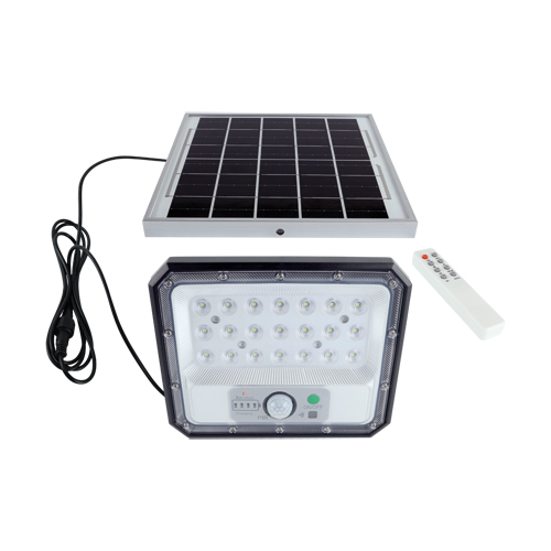 LED solarna svetilka Heros s senzorjem 7W CW