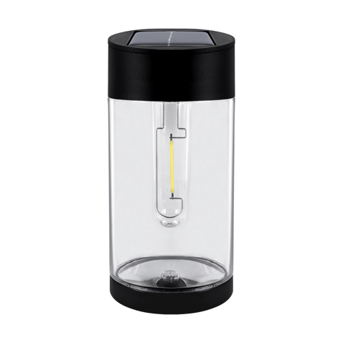 LED solarna svetilka Modi 0,05W črna WW