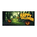 Banner - Haunted forest - 400 x 180 cm