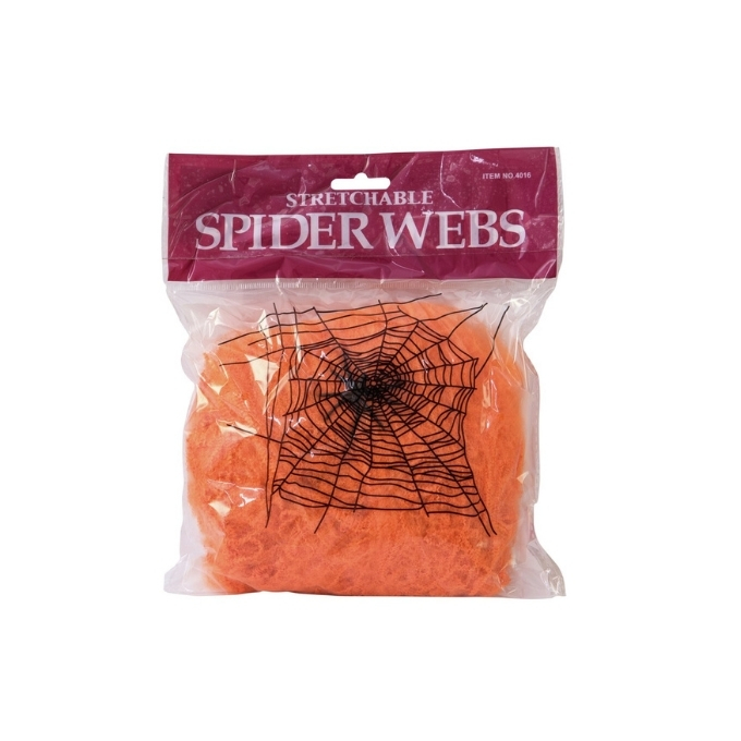 Spider web - orange - 50g