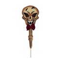 Skull with picker - 2 x 25 x 87 cm