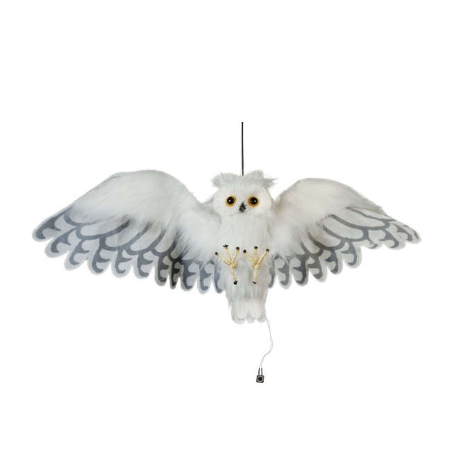 Snow owl - animated - 80 cm